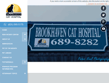 Tablet Screenshot of brookhavencathospital.com